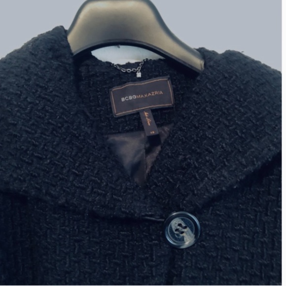 Bouclé Hooded 3/4 Swingcoat - Picture 14 of 14